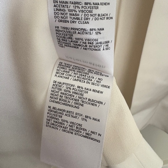 NEW Reformation Ariyah Corset Satin Maxi Dress Ivory Bridal | US 2 UK 6 - Picture 12 of 13